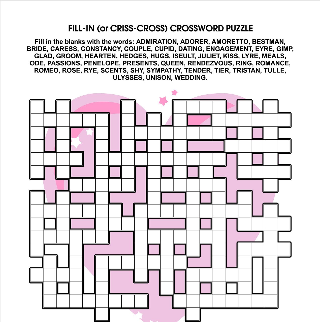 Create Criss Cross Puzzle Free