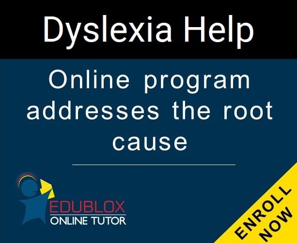 Dyslexia Help - Book Free Consultation - Edublox Online Tutor ...