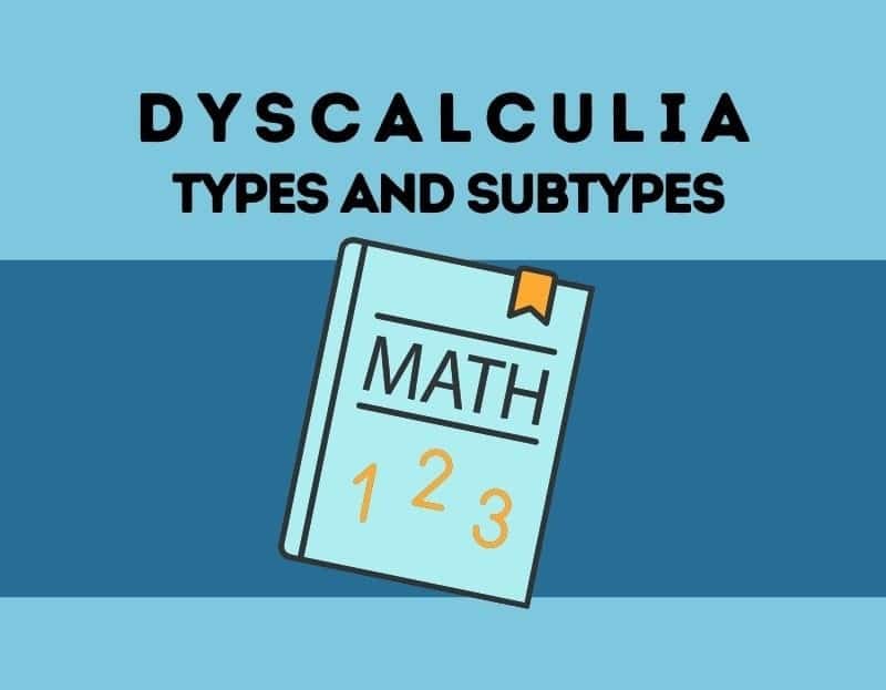 Dyscalculia types - introduction
