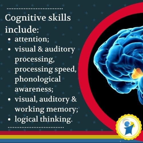 Reading problems - cognitive skills