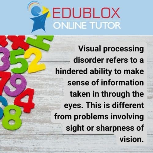 Visual processing disorder