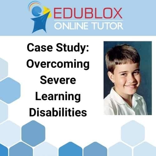 Overcoming severe learning disabilities