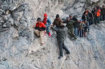 School in the clouds, China