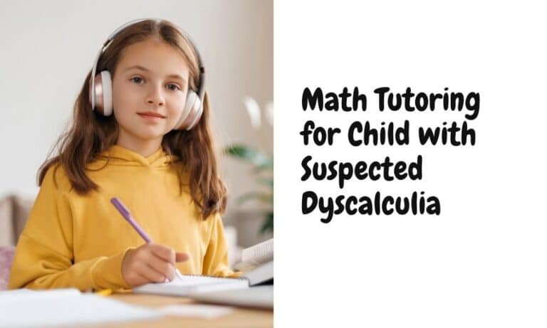 Math Tutoring for Child with Suspected Dyscalculia - Edublox Online Tutor