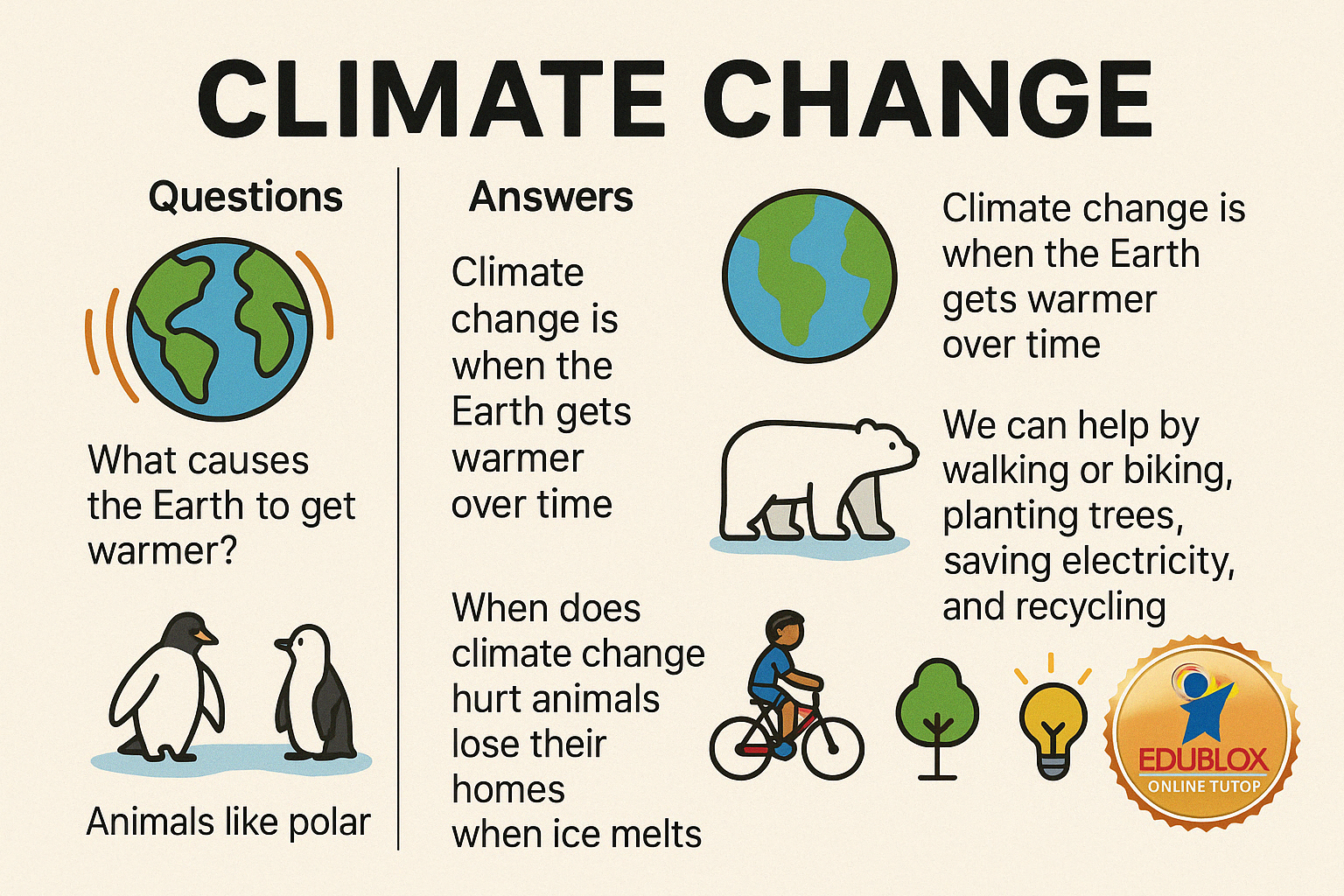 What Is Climate Change 4th Grade Reading Comprehension Worksheet What Is Climate Change 4th Grade Reading Comprehension Worksheet