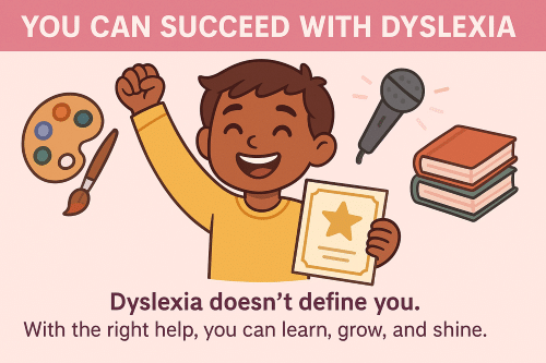 You can succeed with dyslexia!