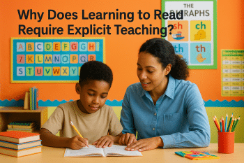 Why Does Learning to Read Require Explicit Teaching?