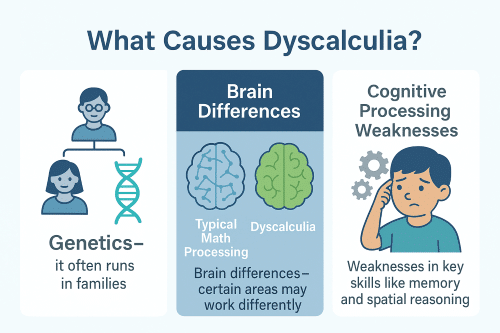 What Causes Dyscalculia?