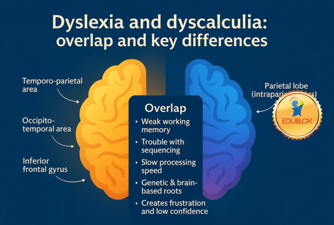 Dyscalculia and Dyslexia: Overlap and Key Differences